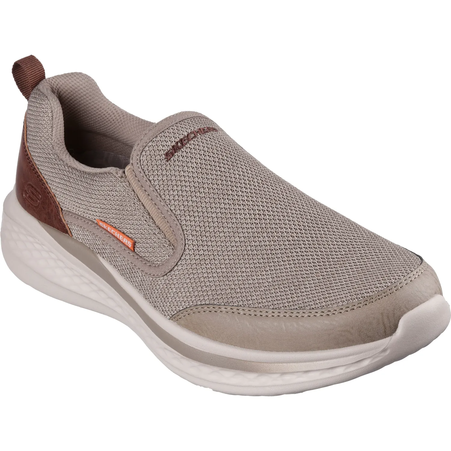 Zapatillas Skechers Urbanas Hombre Slade color marron | Platanitos