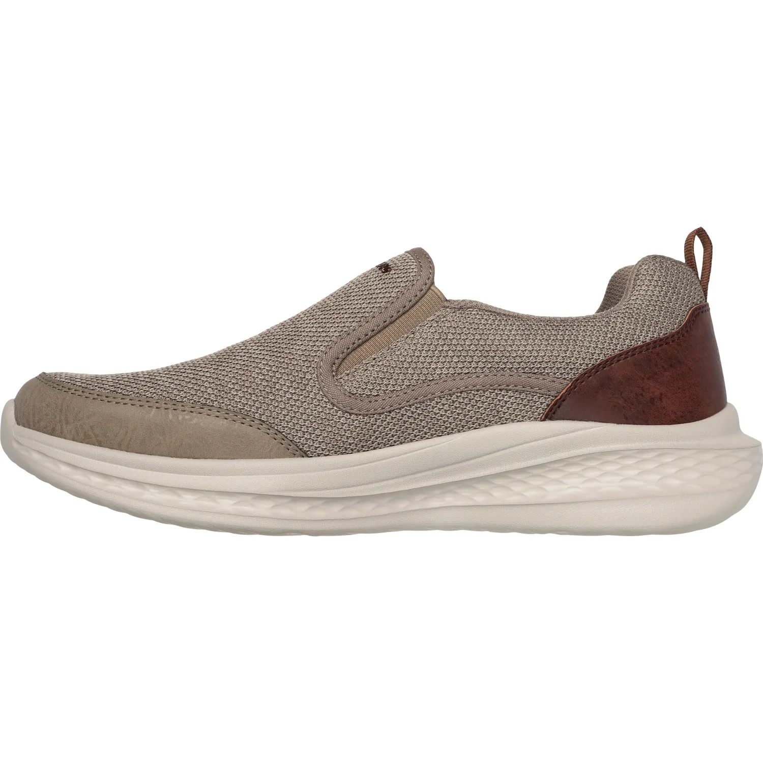 Zapatillas Skechers Urbanas Hombre Slade color marron | Platanitos
