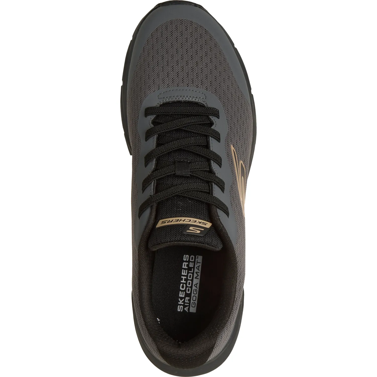 Zapatillas Skechers Urbanas Hombre Glide-Step Vortex color gris | Platanitos