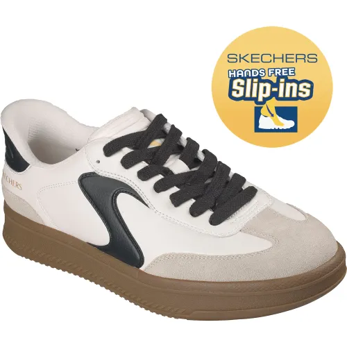 Zapatillas Skechers Urbanas Hombre Hotshot Hi color blanco | Platanitos