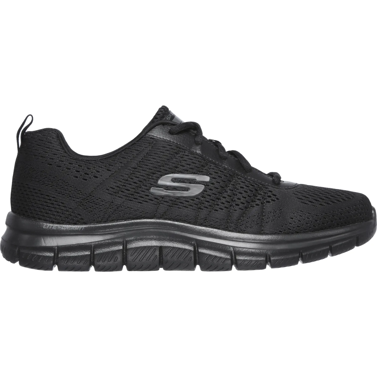 Zapatillas Skechers Urbanas Hombre Track color negro | Platanitos