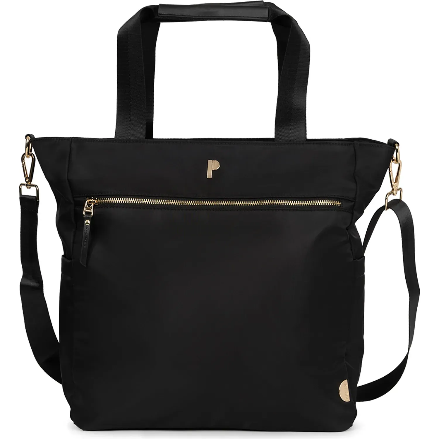 PORTA Bolso Porta Mujer Aldana color negro | Platanitos