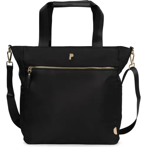 Bolso Porta Mujer Aldana color negro | Platanitos