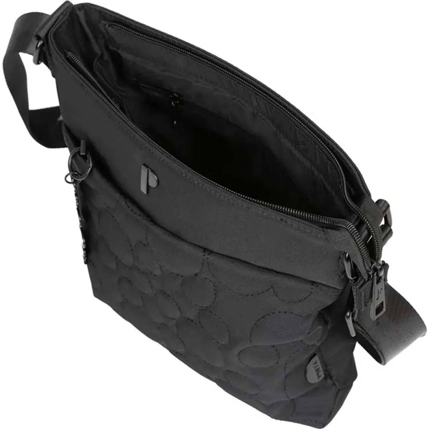 PORTA Bolso Porta Mujer Evy Mickey Head color negro | Platanitos