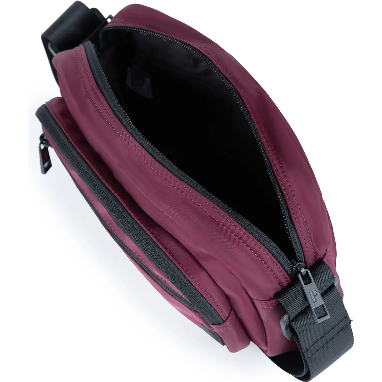 Bolso Porta Mujer Jessica color guinda | Platanitos