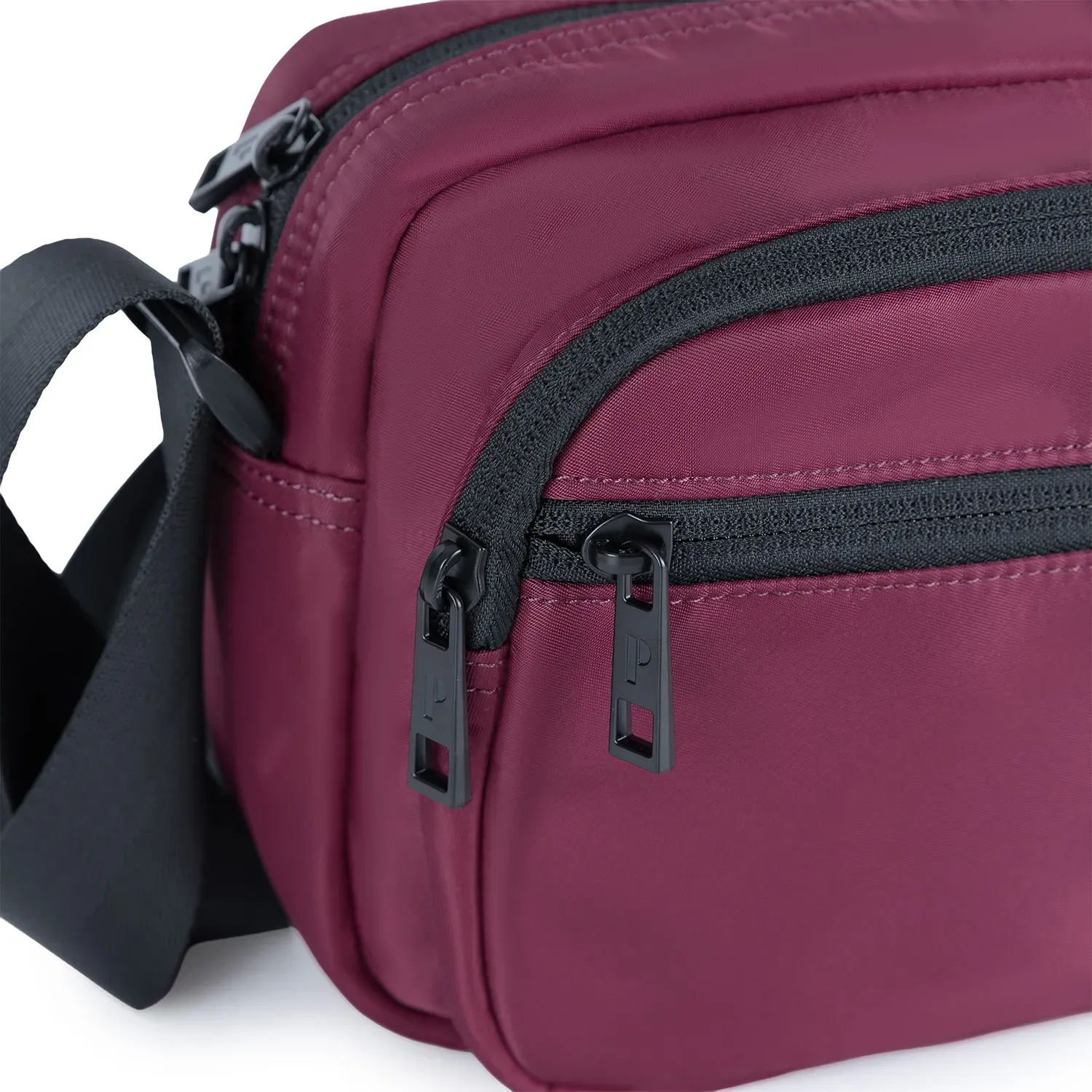 Bolso Porta Mujer Jessica color guinda | Platanitos