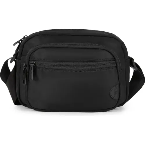 Bolso Porta Mujer Jessica color negro | Platanitos