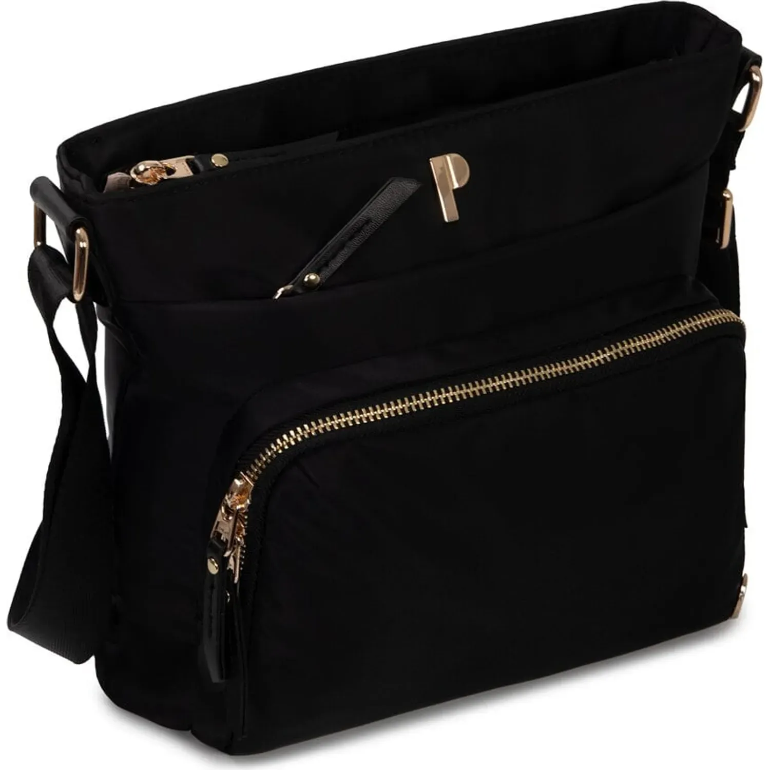 Bolso Porta Mujer Liara Bls2 color negro | Platanitos