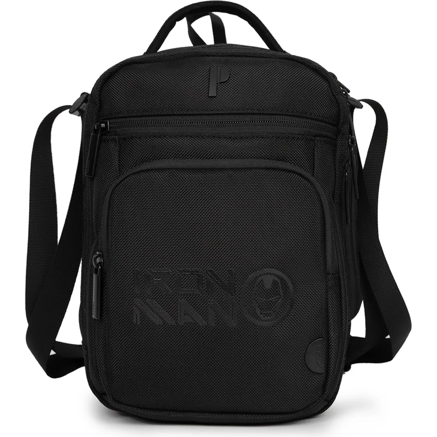 Bolso Porta Mujer Raven Ironman color negro | Platanitos