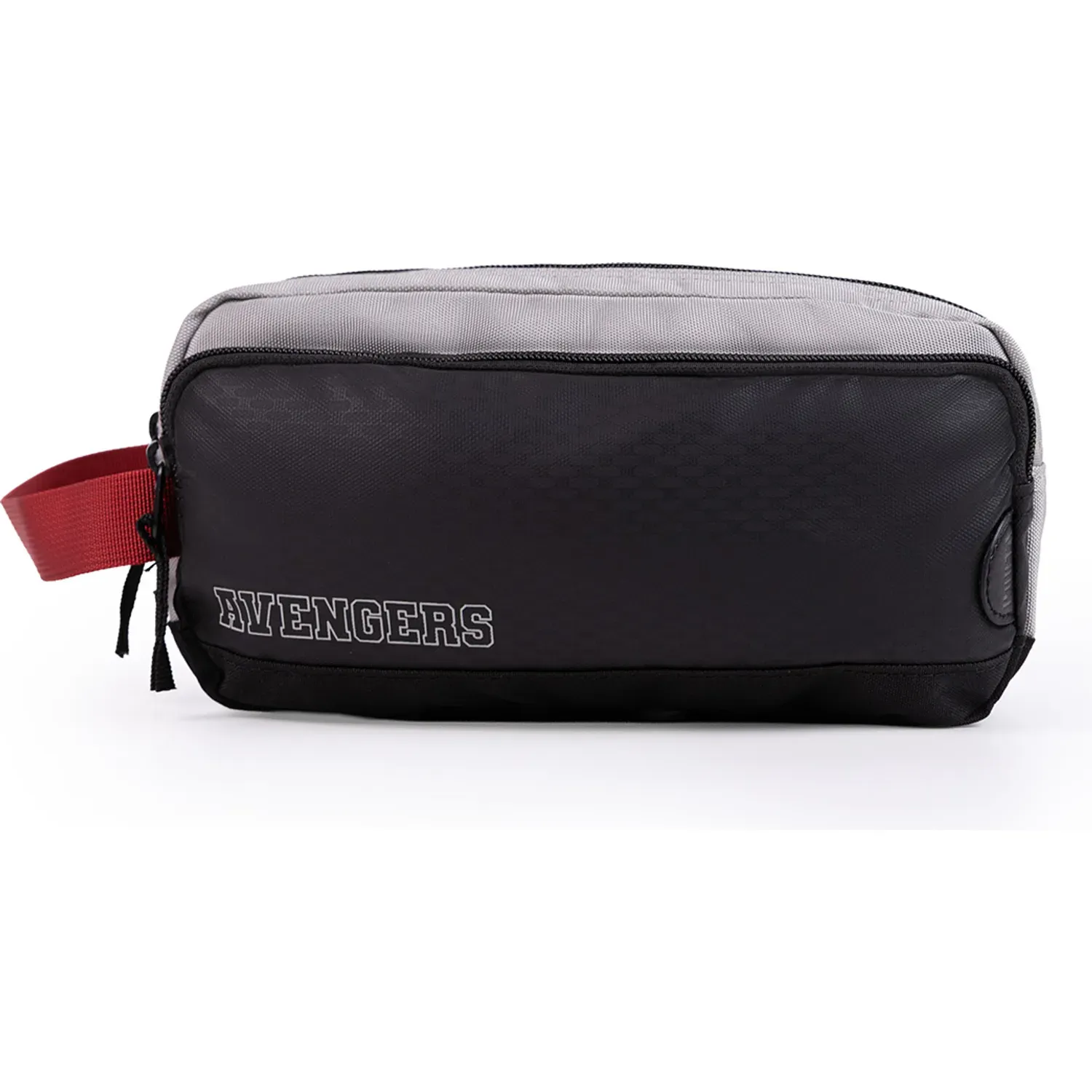 Cartuchera Porta Unisex Franco Avengers Team Up color gris | Platanitos