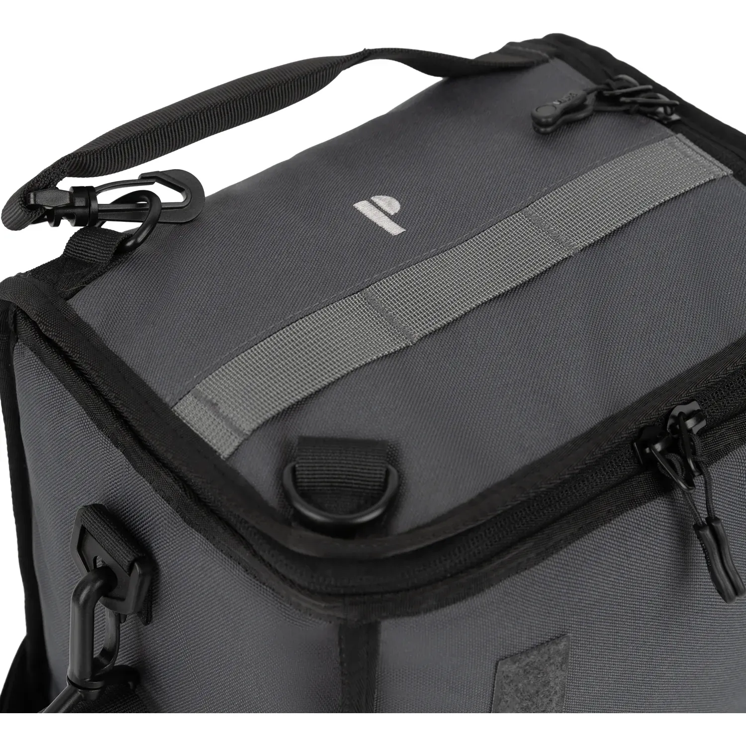 Cooler Porta Unisex Cario color gris | Platanitos