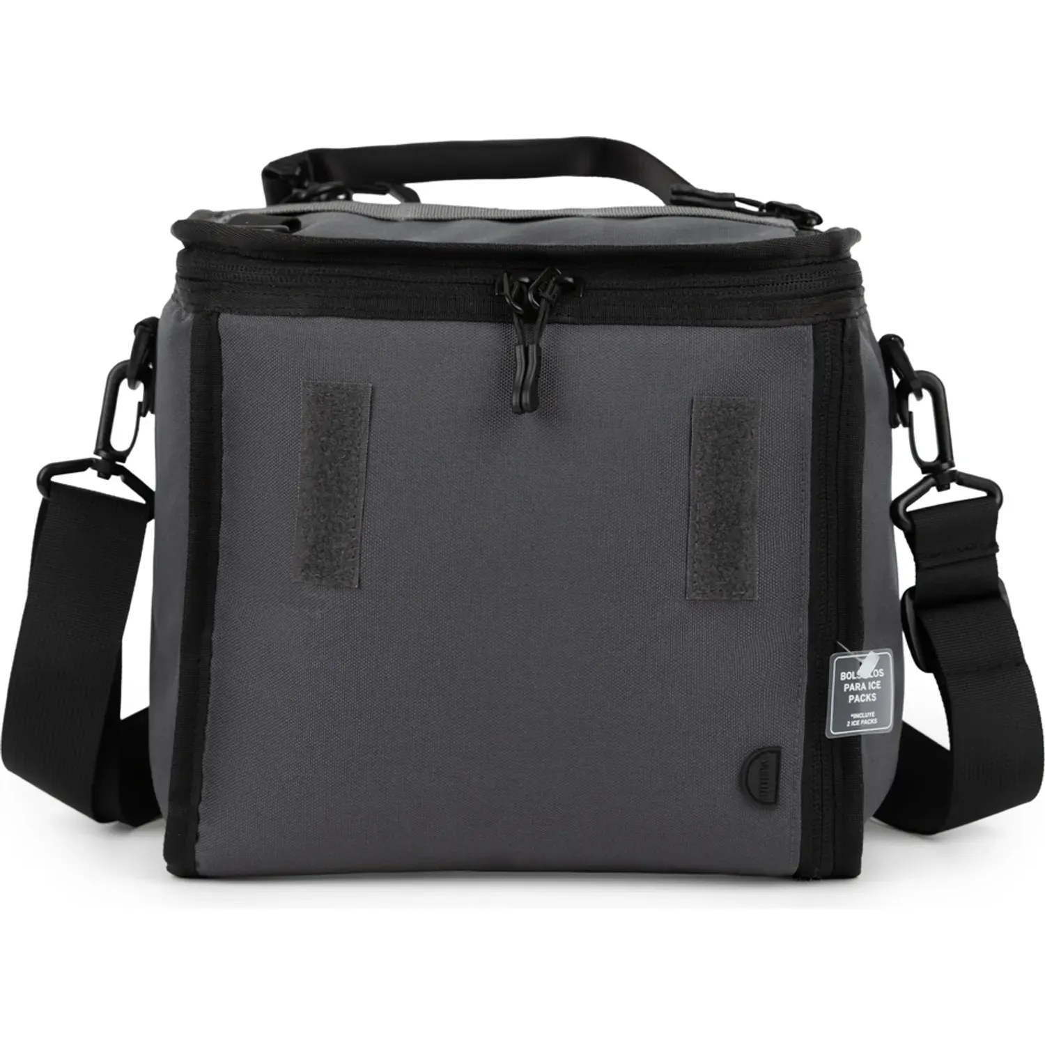 Cooler Porta Unisex Cario color gris | Platanitos