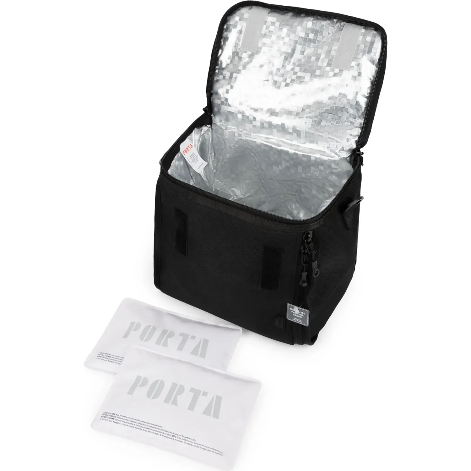 Cooler Porta Unisex Cario color negro | Platanitos