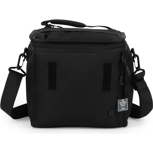 Cooler Porta Unisex Cario color negro | Platanitos