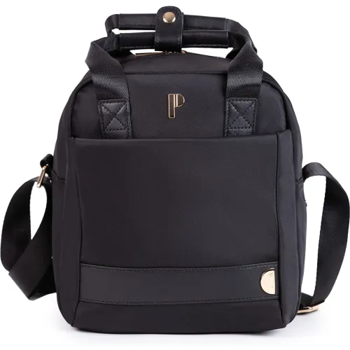 Lonchera Porta Unisex Austria color negro | Platanitos