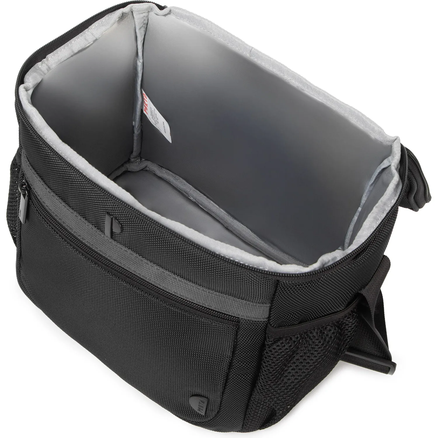 Lonchera Porta Unisex Faber color negro | Platanitos