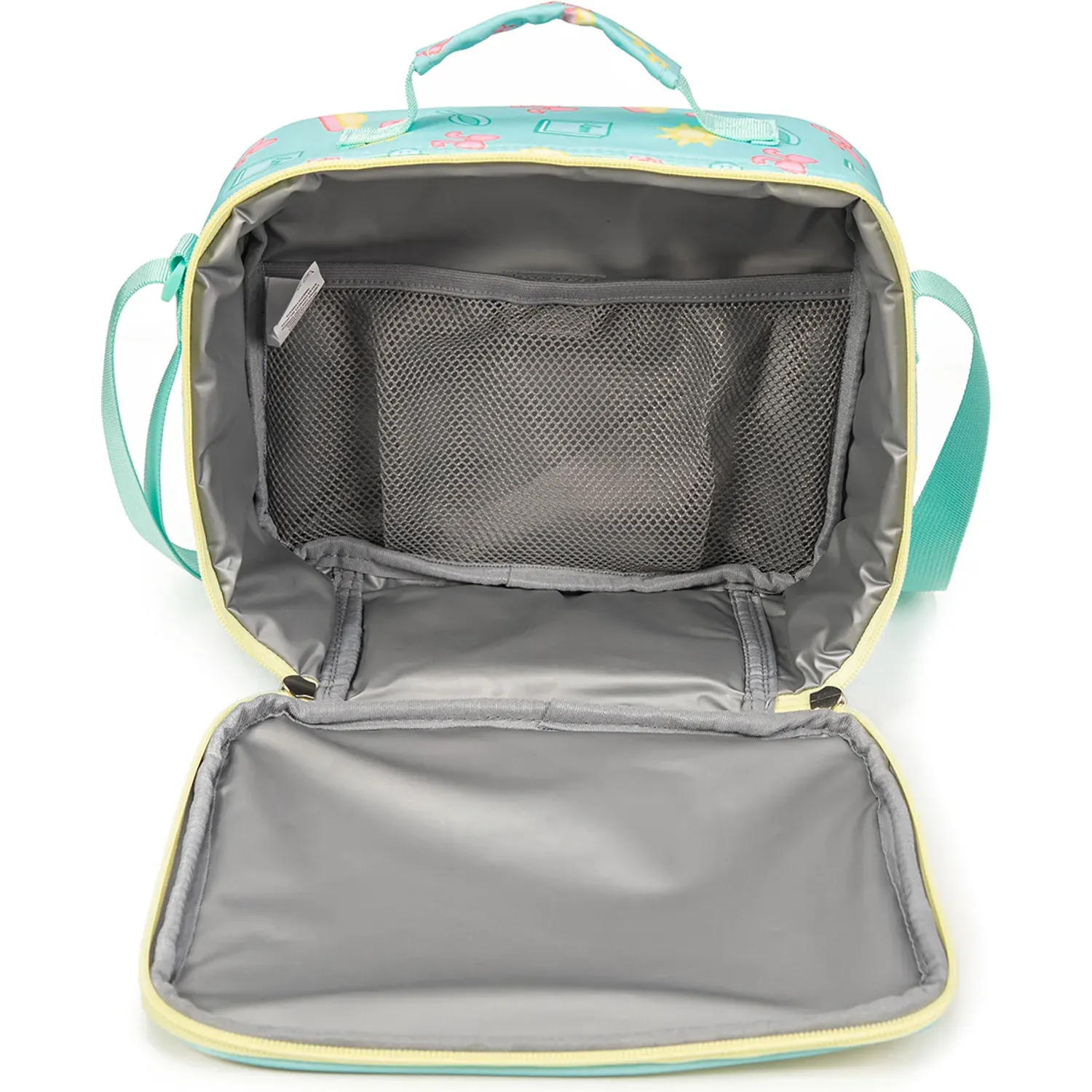 Lonchera Porta Unisex Sarah color rosado | Platanitos