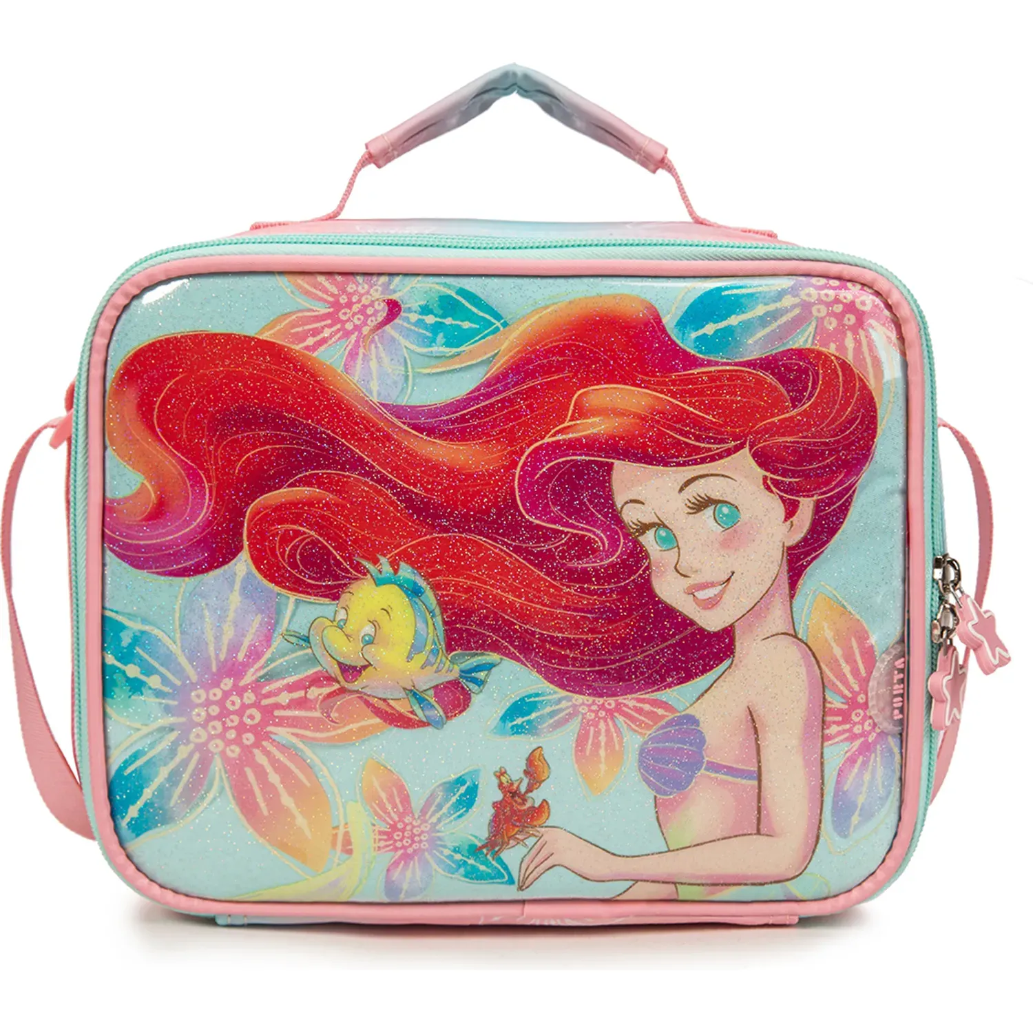 Lonchera Porta Unisex Sarah Sea Princess color rosado | Platanitos