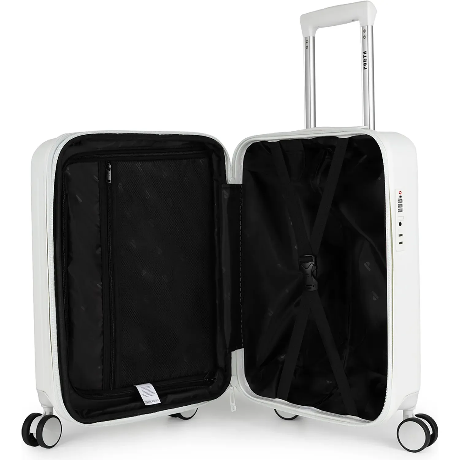 Maleta Porta Unisex Asturias 18 color hueso | Platanitos
