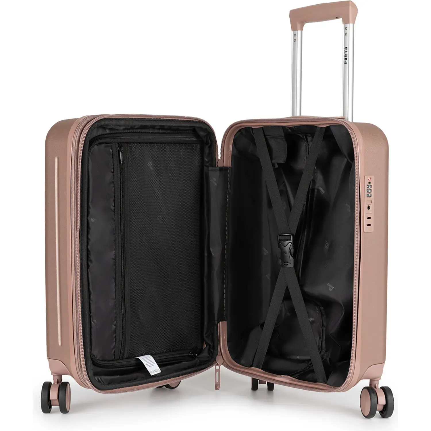 Maleta Porta Unisex Asturias 18 color rosado | Platanitos