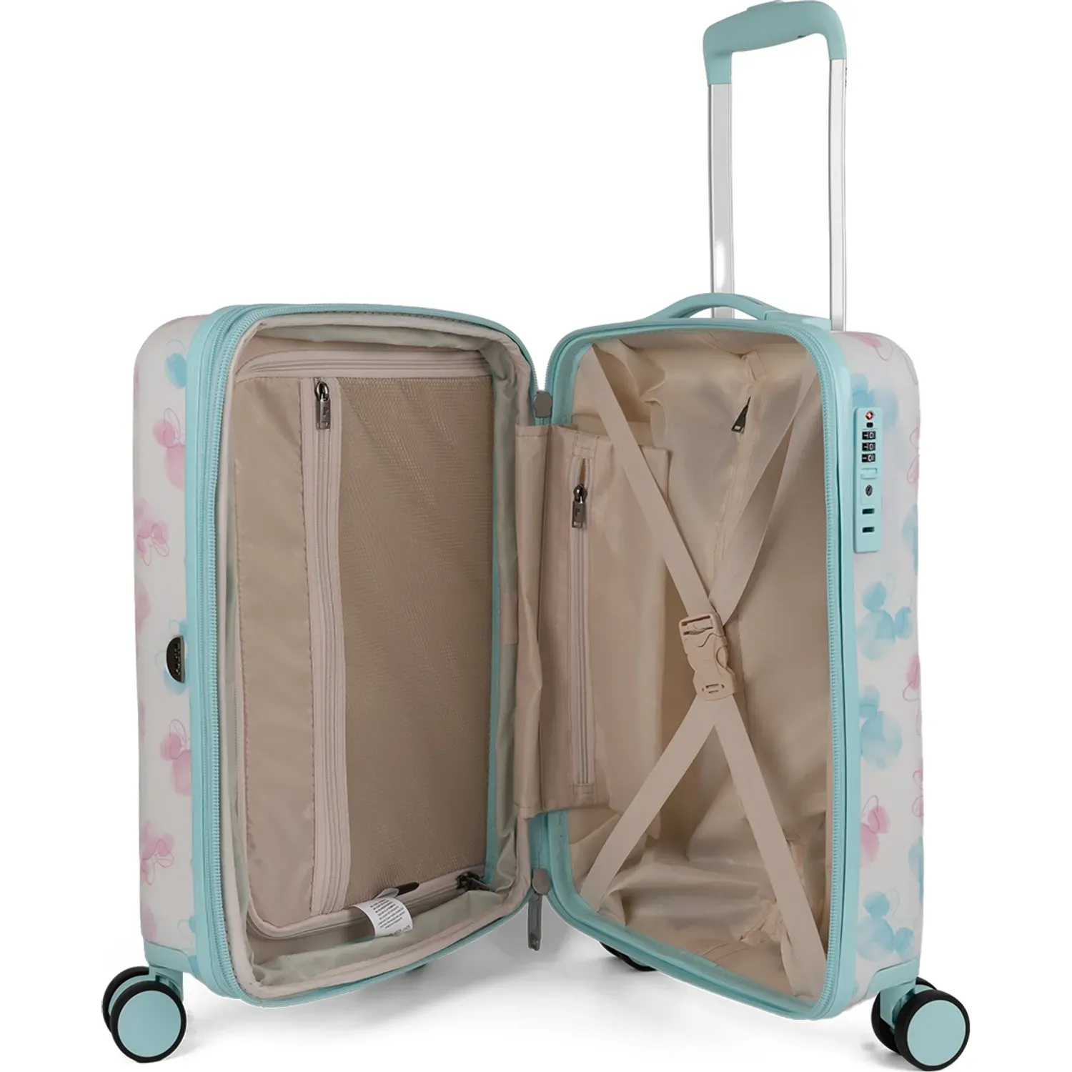 Maleta Porta Unisex Destiny 18 Minnie Heads color multicolor | Platanitos