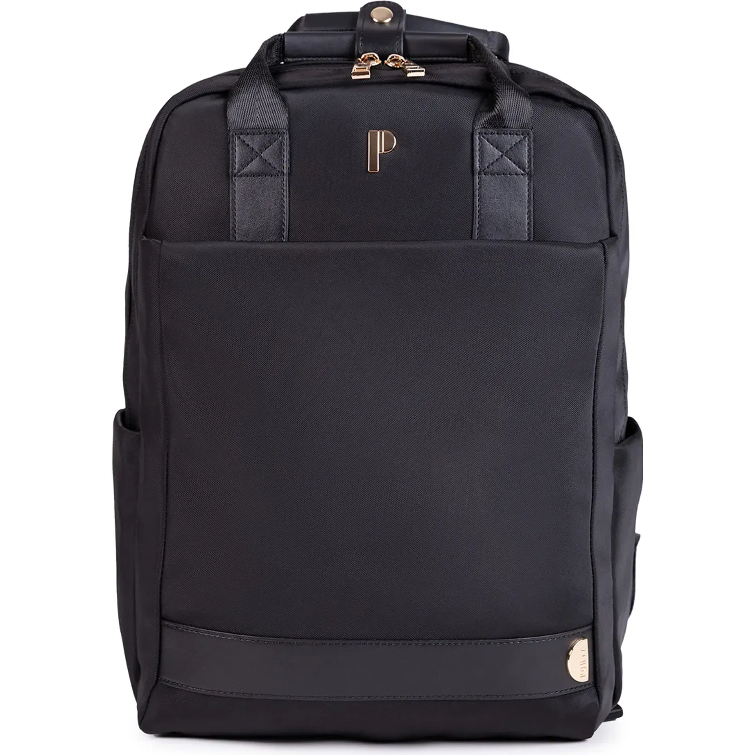Mochila Porta Unisex Austria color negro | Platanitos