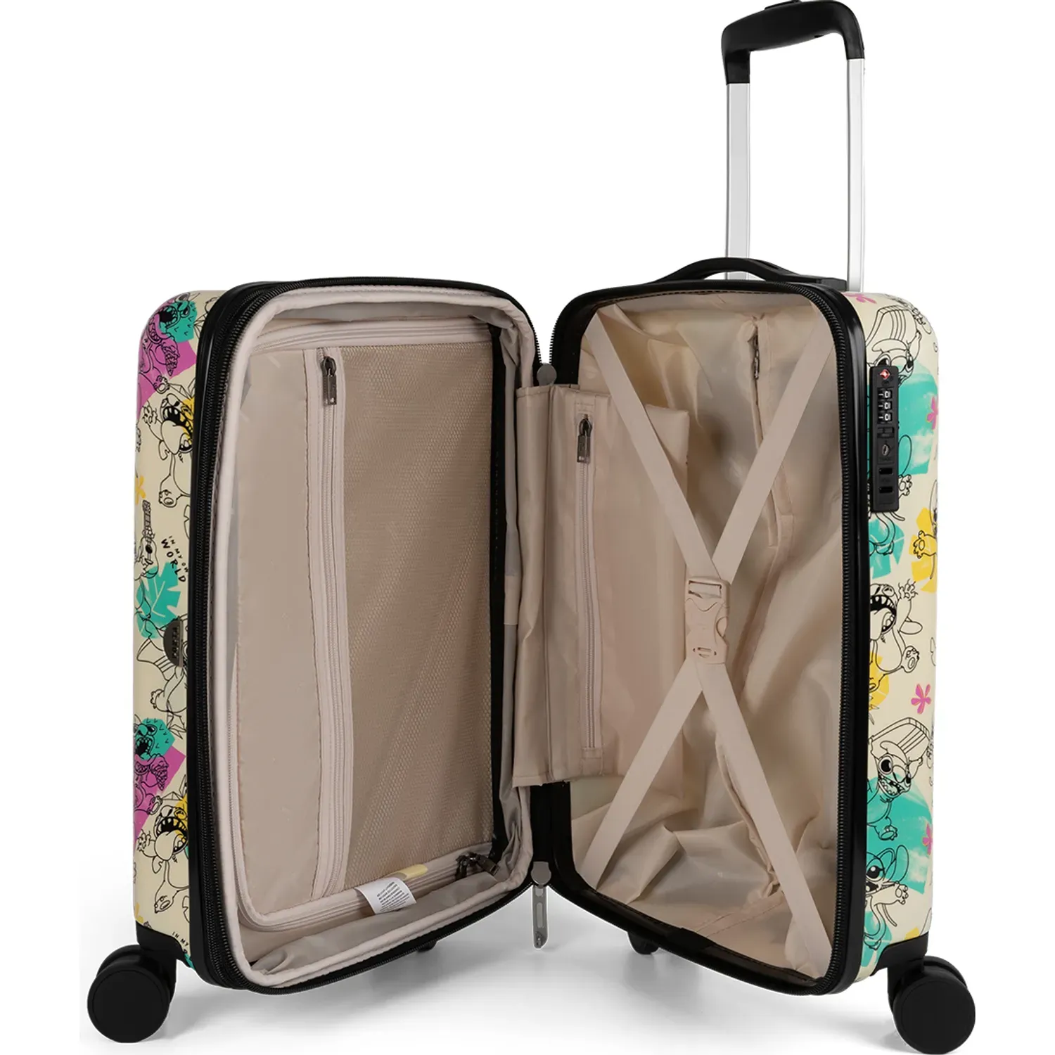 Maleta Porta Unisex Destiny 18 Stitch Pattern color multicolor | Platanitos