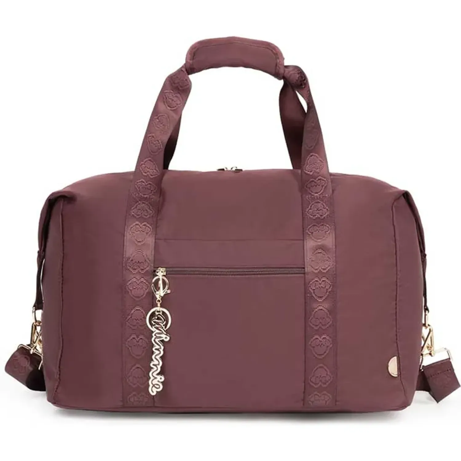 Maletin Porta Mujer Clarice Minnie color morado | Platanitos