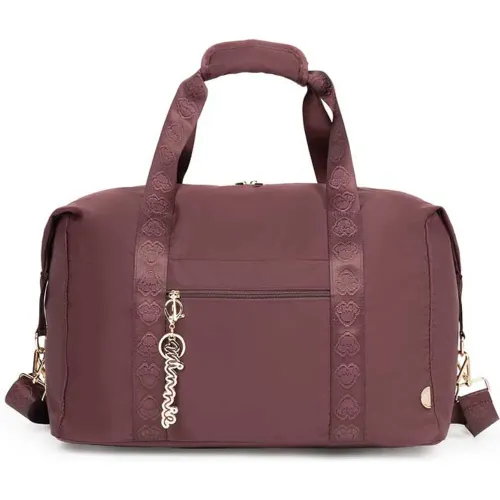 Maletin Porta Mujer Clarice Minnie color morado | Platanitos
