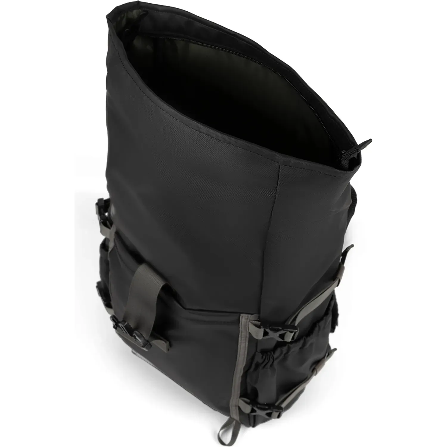 Mochila Porta Unisex Calan color negro / verde | Platanitos