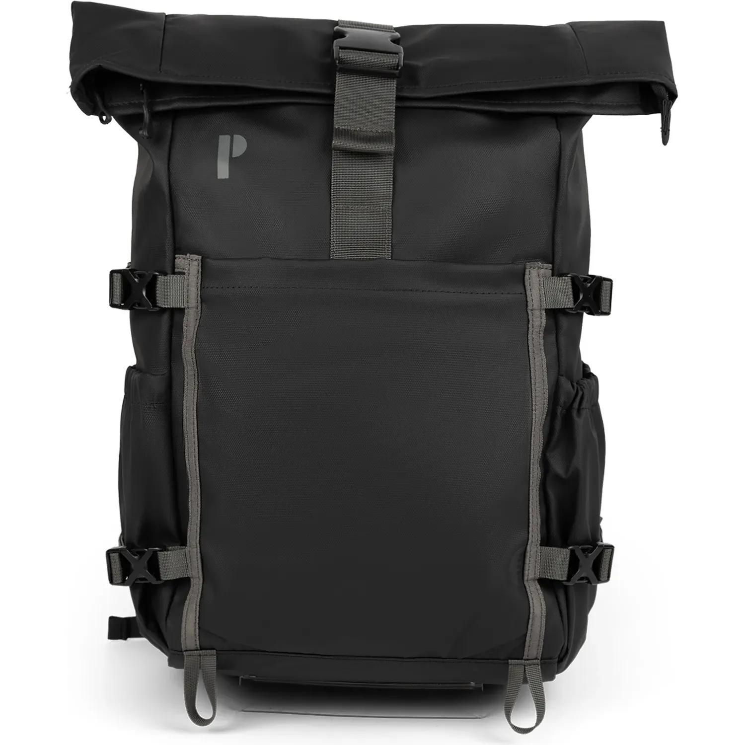 Mochila Porta Unisex Calan color negro / verde | Platanitos