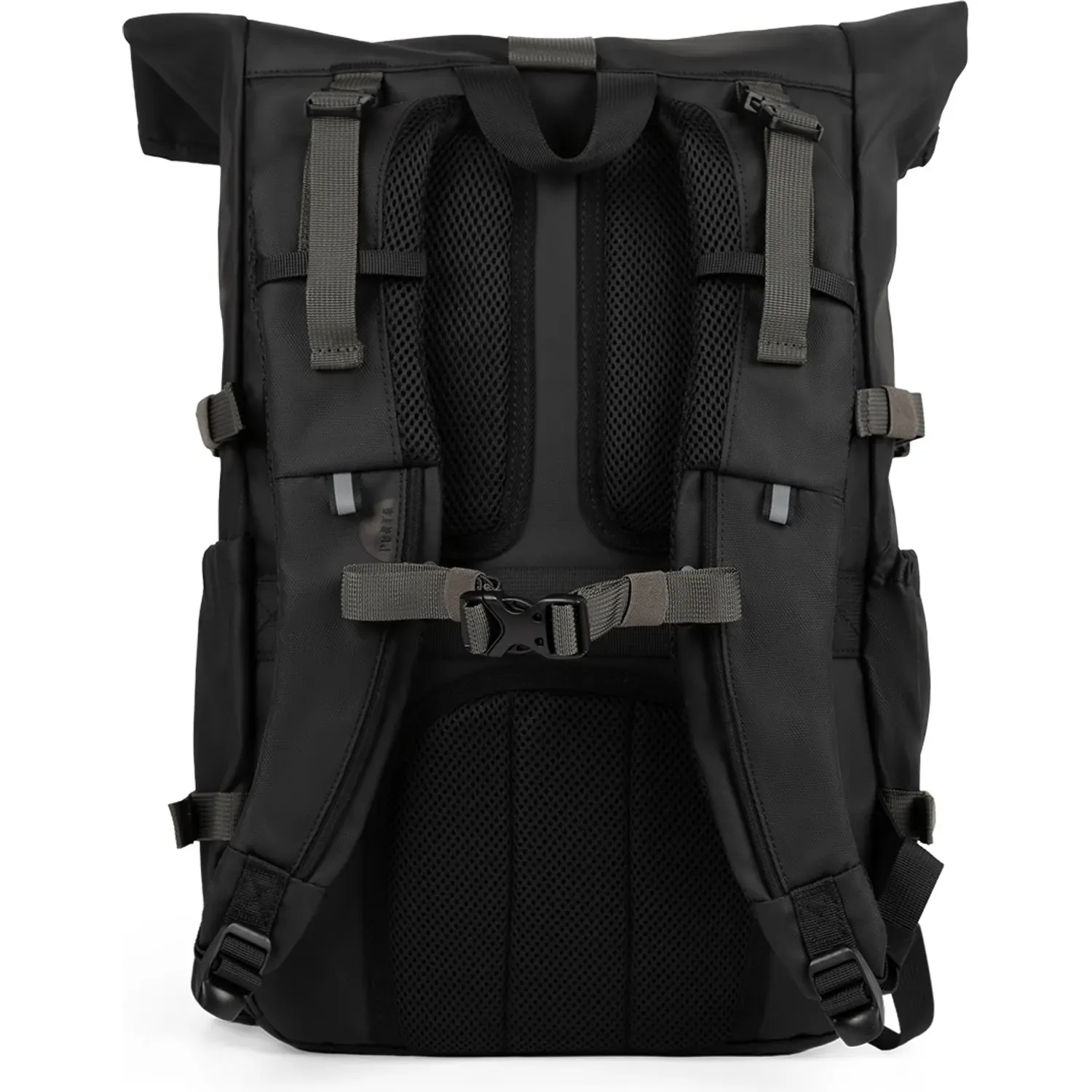 Mochila Porta Unisex Calan color negro / verde | Platanitos