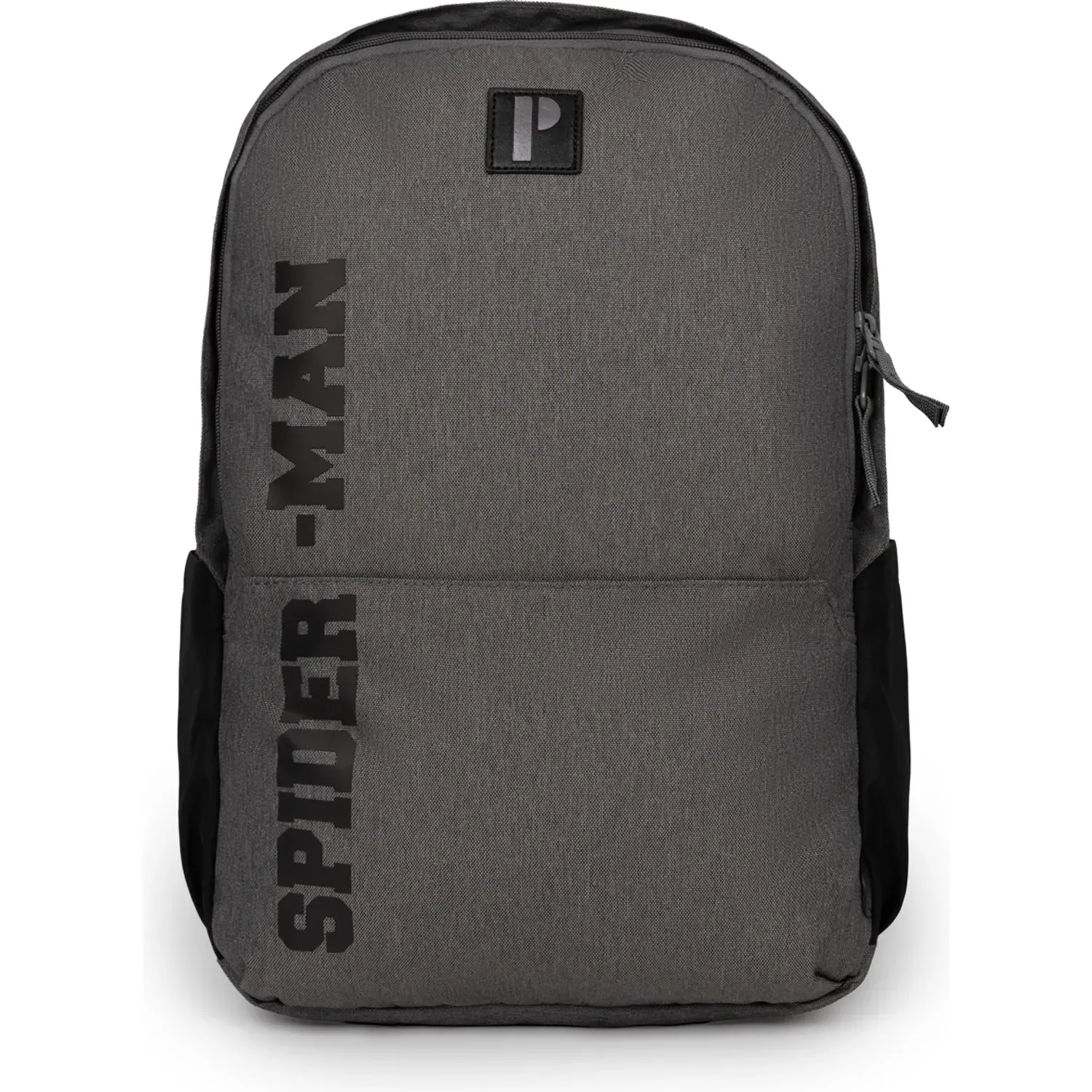 Mochila Porta Unisex Camilo Spiderman Gray color gris | Platanitos