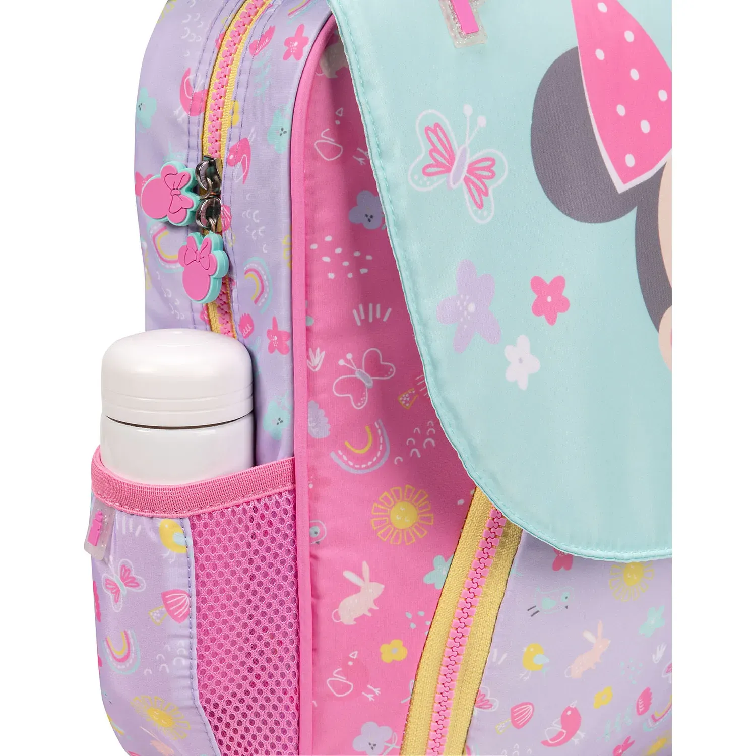Mochila Porta Unisex Felty Nature Minnie color rosado | Platanitos