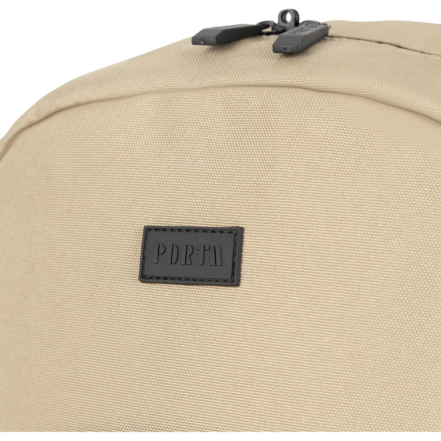 Mochila Porta Unisex Nervo color beige/negro | Platanitos