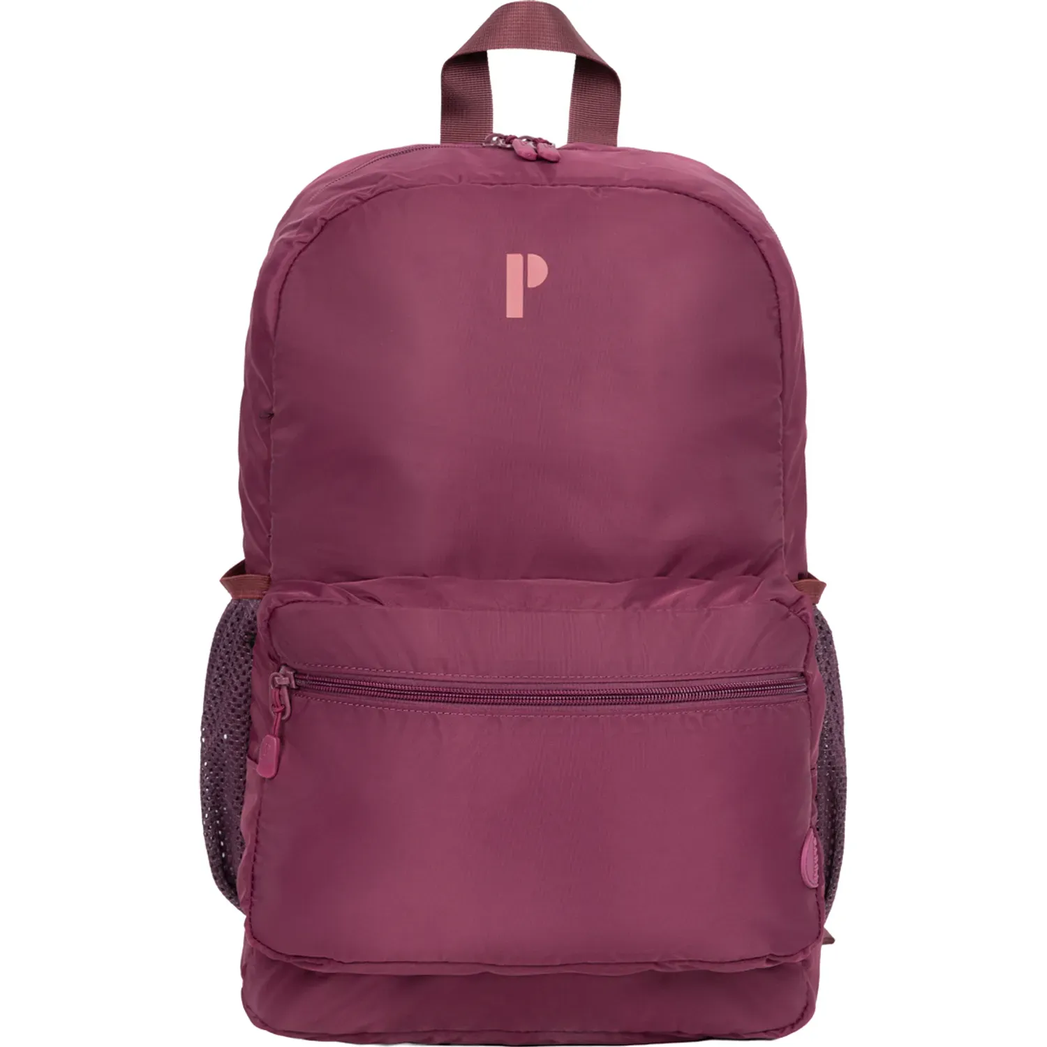 Mochila Porta Unisex Orvieto color cherry | Platanitos
