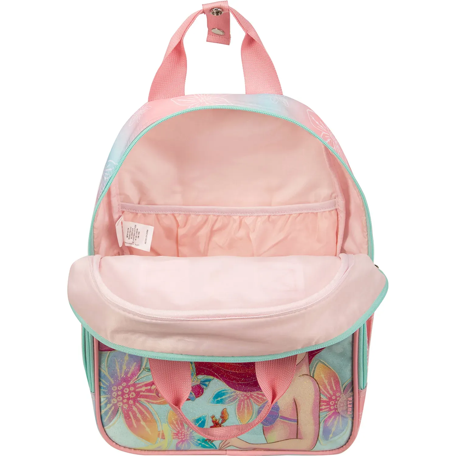 Mochila Porta Unisex Sarah Sea Princess color rosado | Platanitos