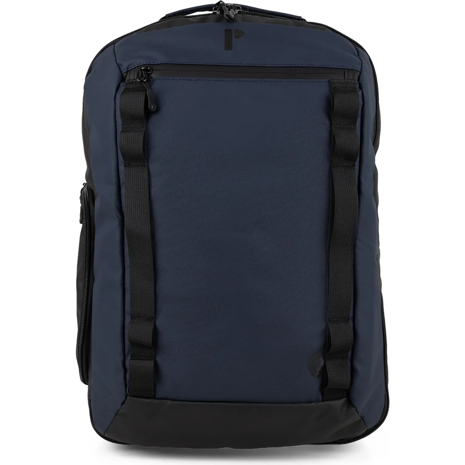 Mochila Porta Viajera Unisex Ankara color azul / negro | Platanitos