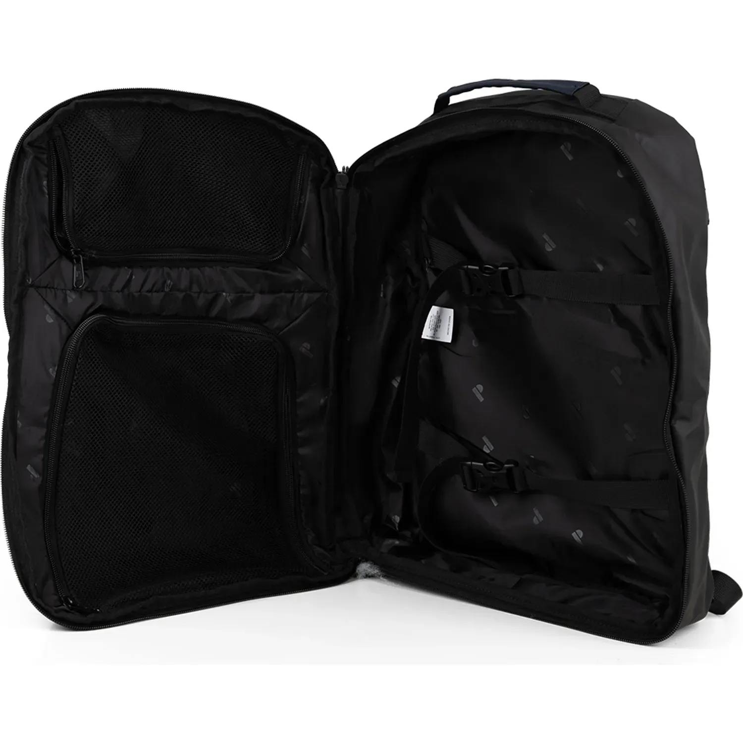 Mochila Porta Viajera Unisex Ankara color negro | Platanitos