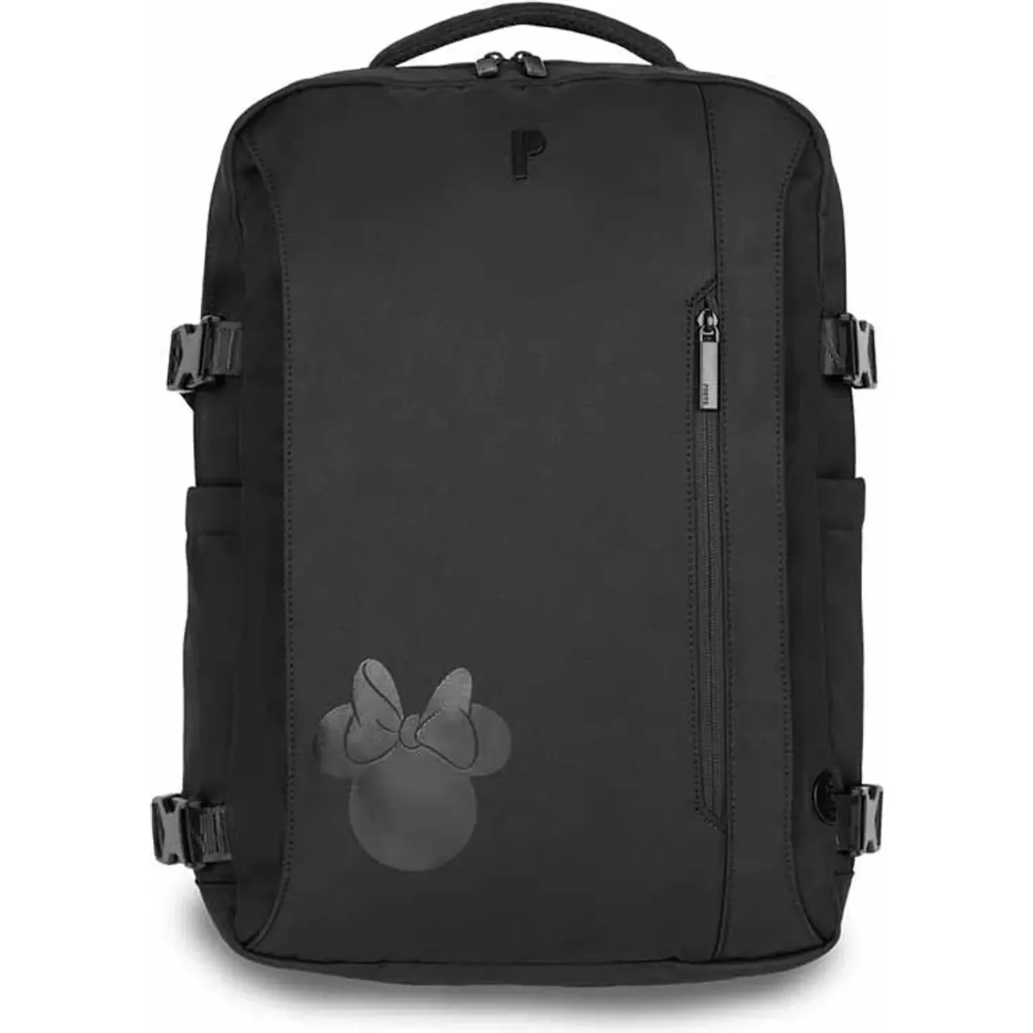 PORTA Mochila Porta Viajera Unisex Haven Minnie Heat color negro | Platanitos
