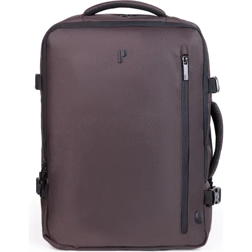 Mochila Porta Viajera Unisex Iberia color plateado | Platanitos