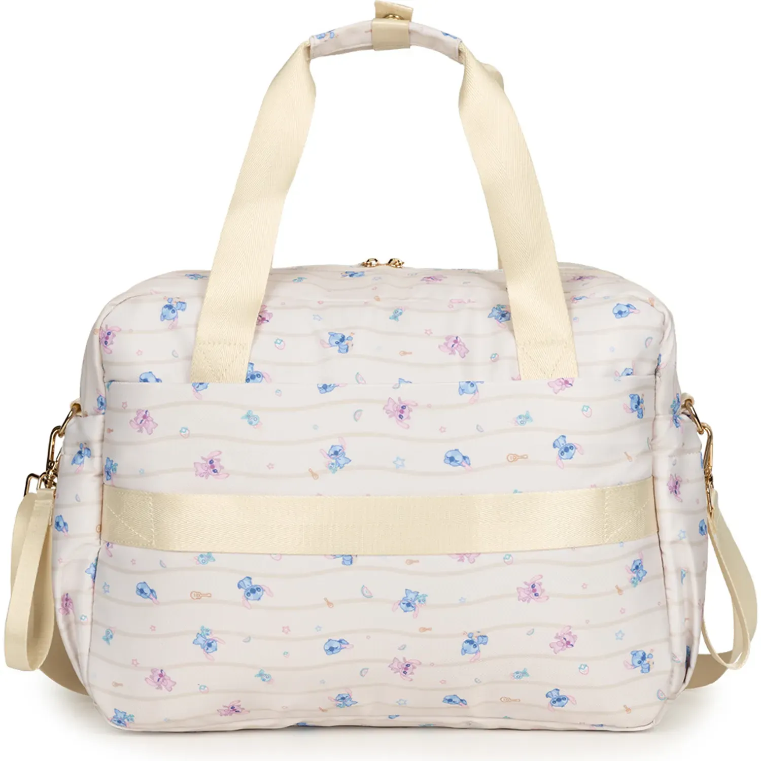 PORTA Pañalera Porta Mujer Trina Stitch Angel color beige | Platanitos