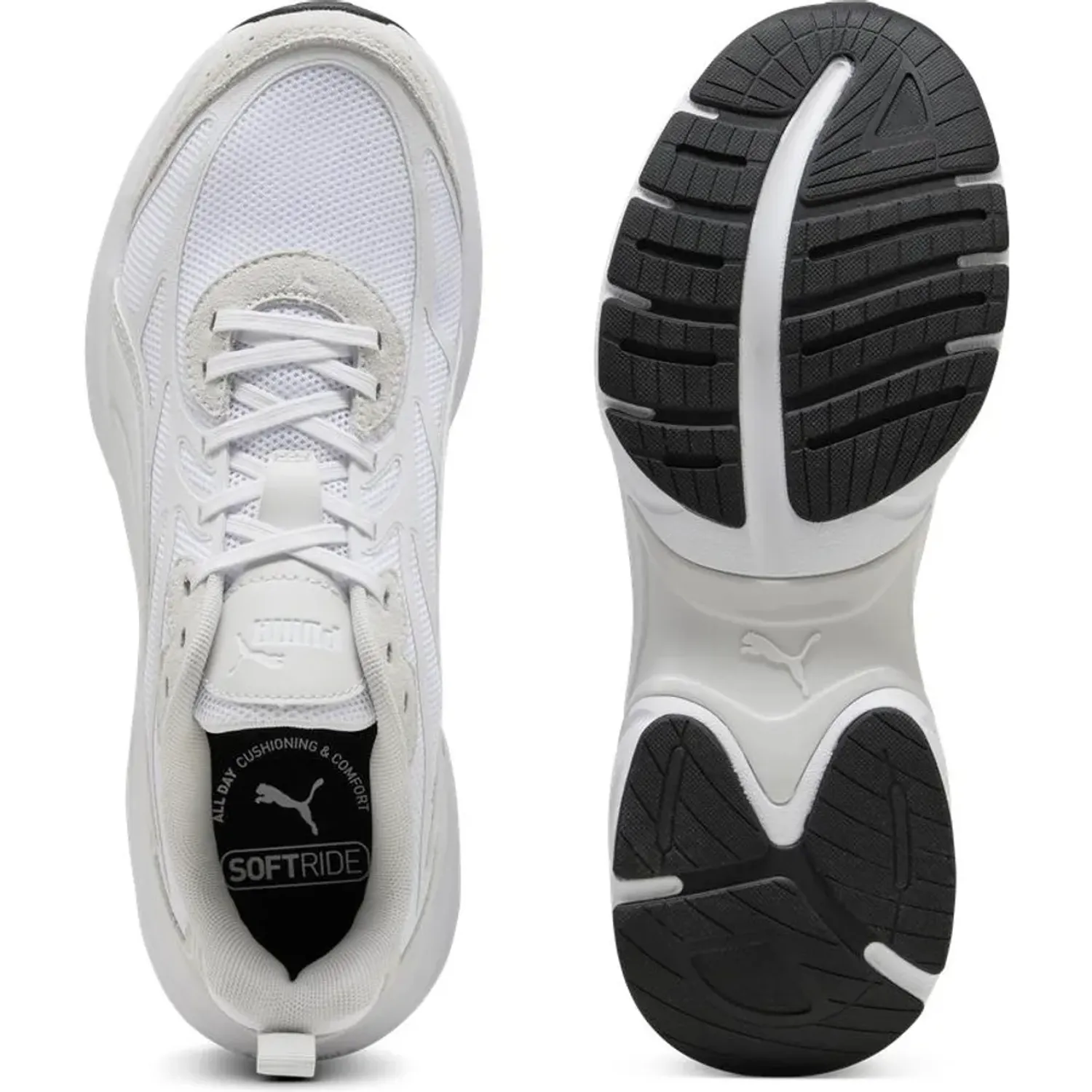 Zapatillas Puma Urbanas Unisex Softride Escalate color blanco | Platanitos