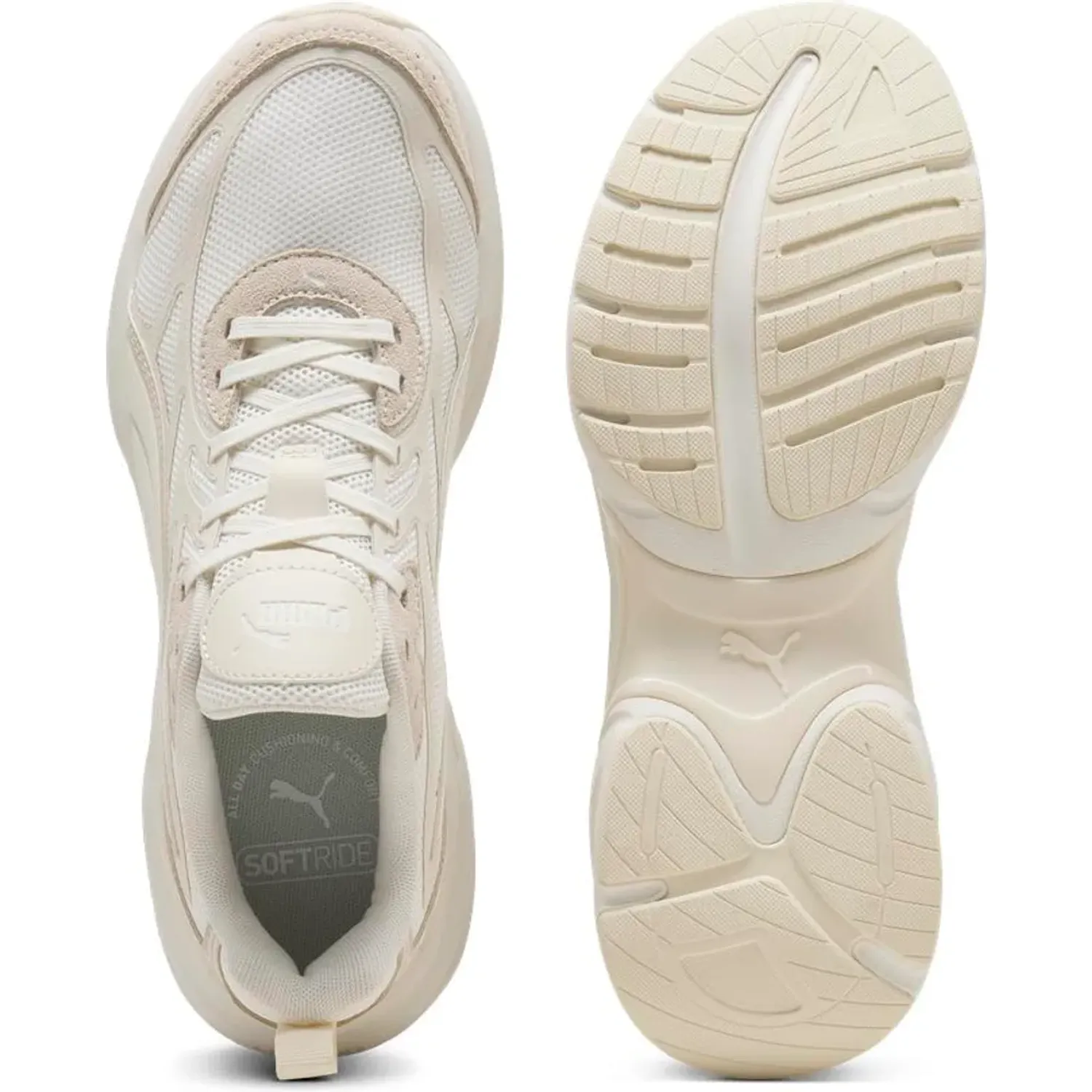 Zapatillas Puma Urbanas Unisex Softride Escalate color blanco | Platanitos
