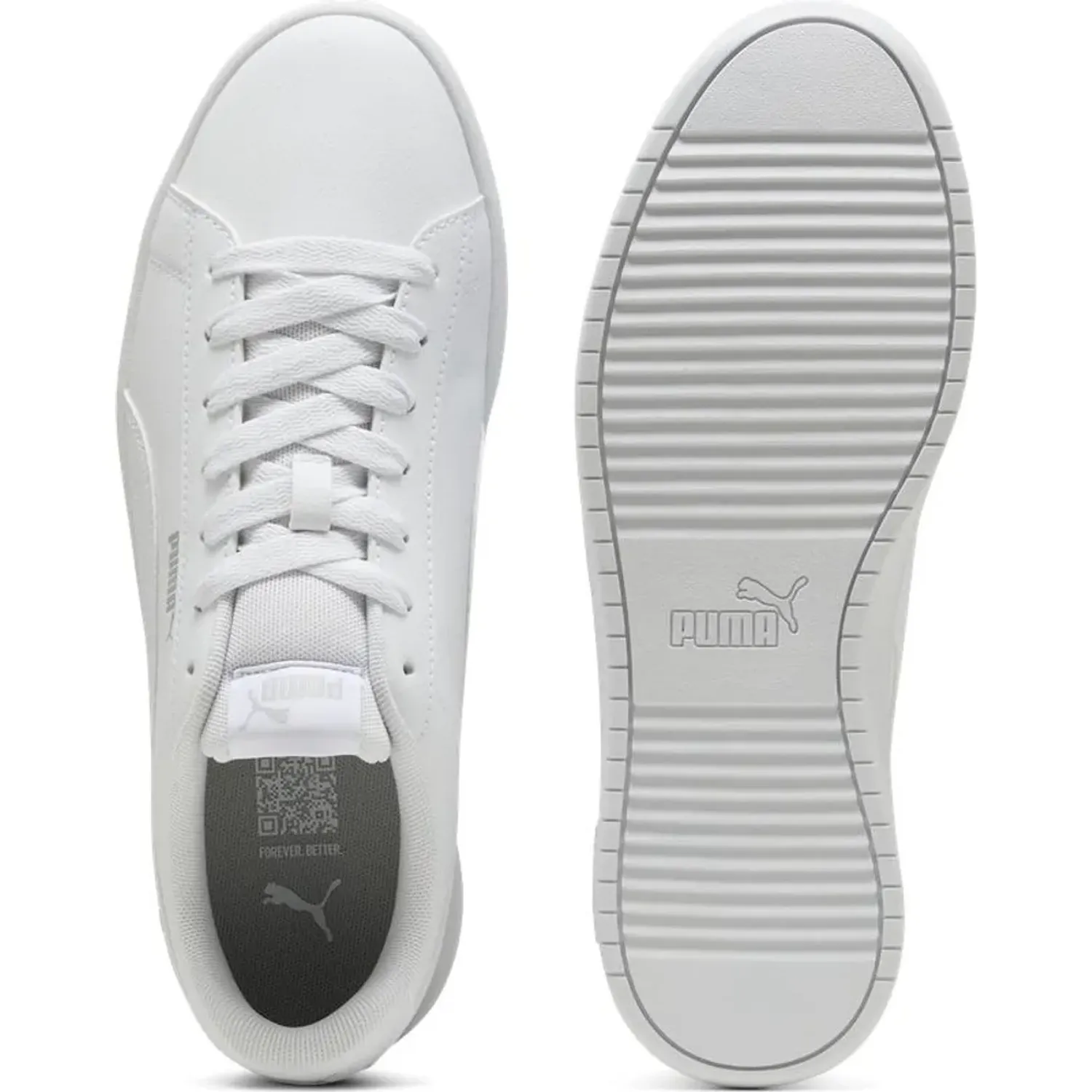Zapatillas Puma Urbanas Unisex Rickie Classic color blanco | Platanitos
