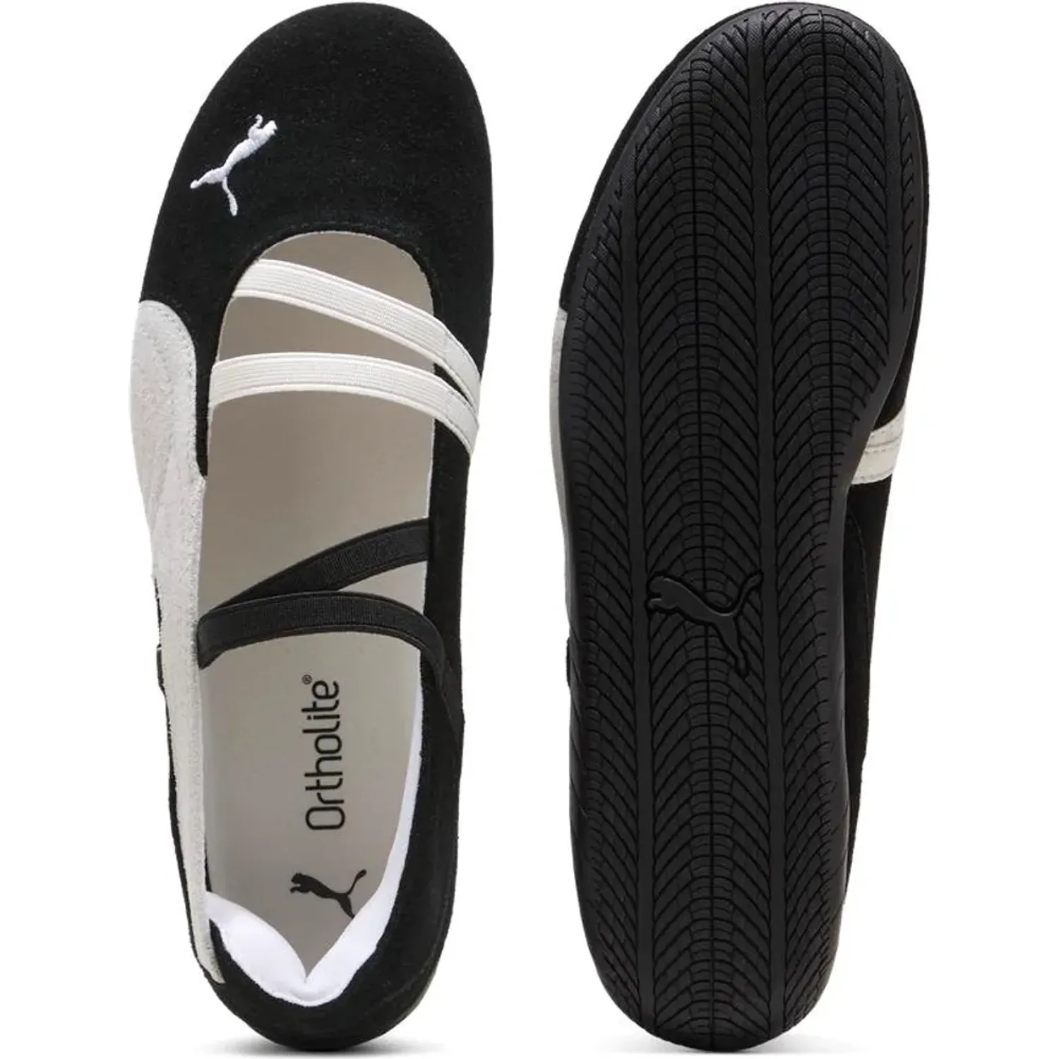 Zapatillas Puma Urbanas Mujer Speedcat Ballet Sd Wns color negro | Platanitos