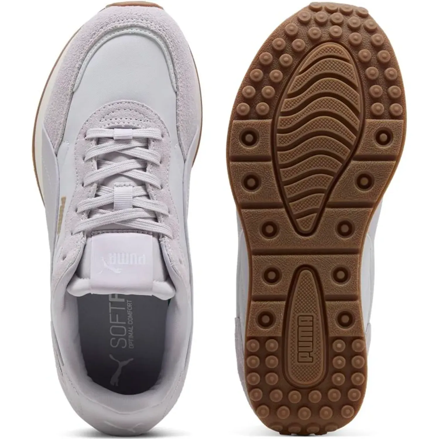 Zapatillas Puma Urbanas Mujer St Miler Rose color morado | Platanitos
