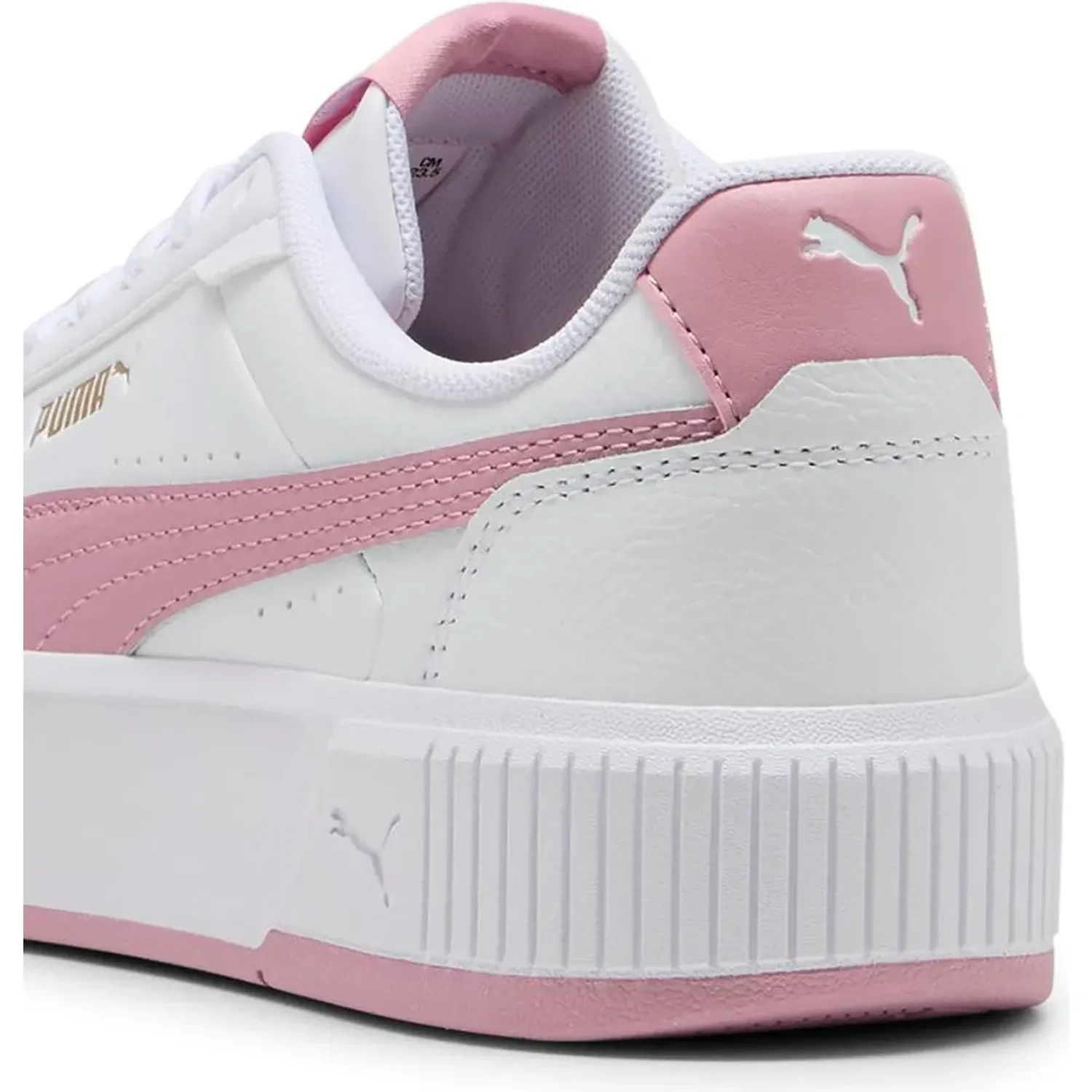 Zapatillas Puma Urbanas Mujer Carina Mia color blanco | Platanitos