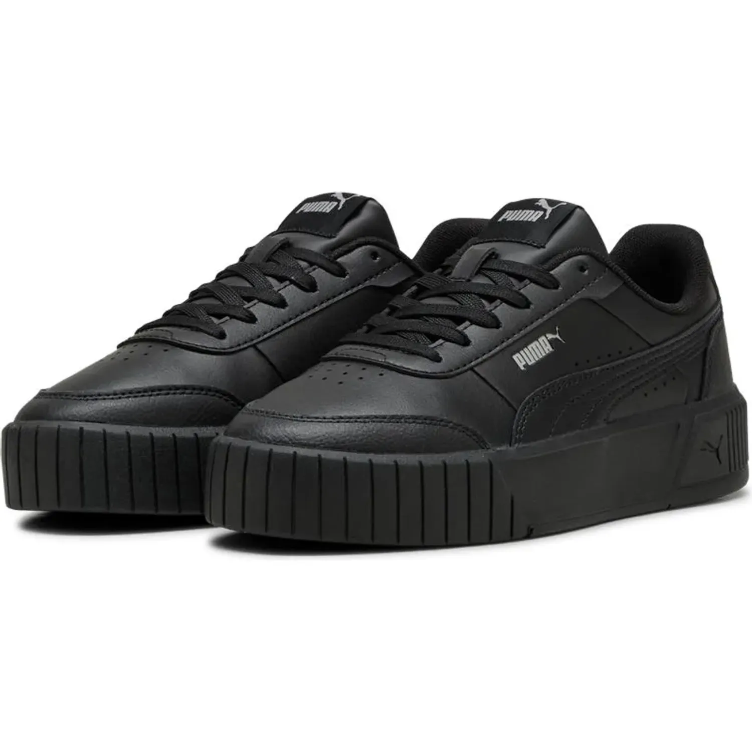 Zapatillas Puma Urbanas Mujer Carina Mia color negro | Platanitos