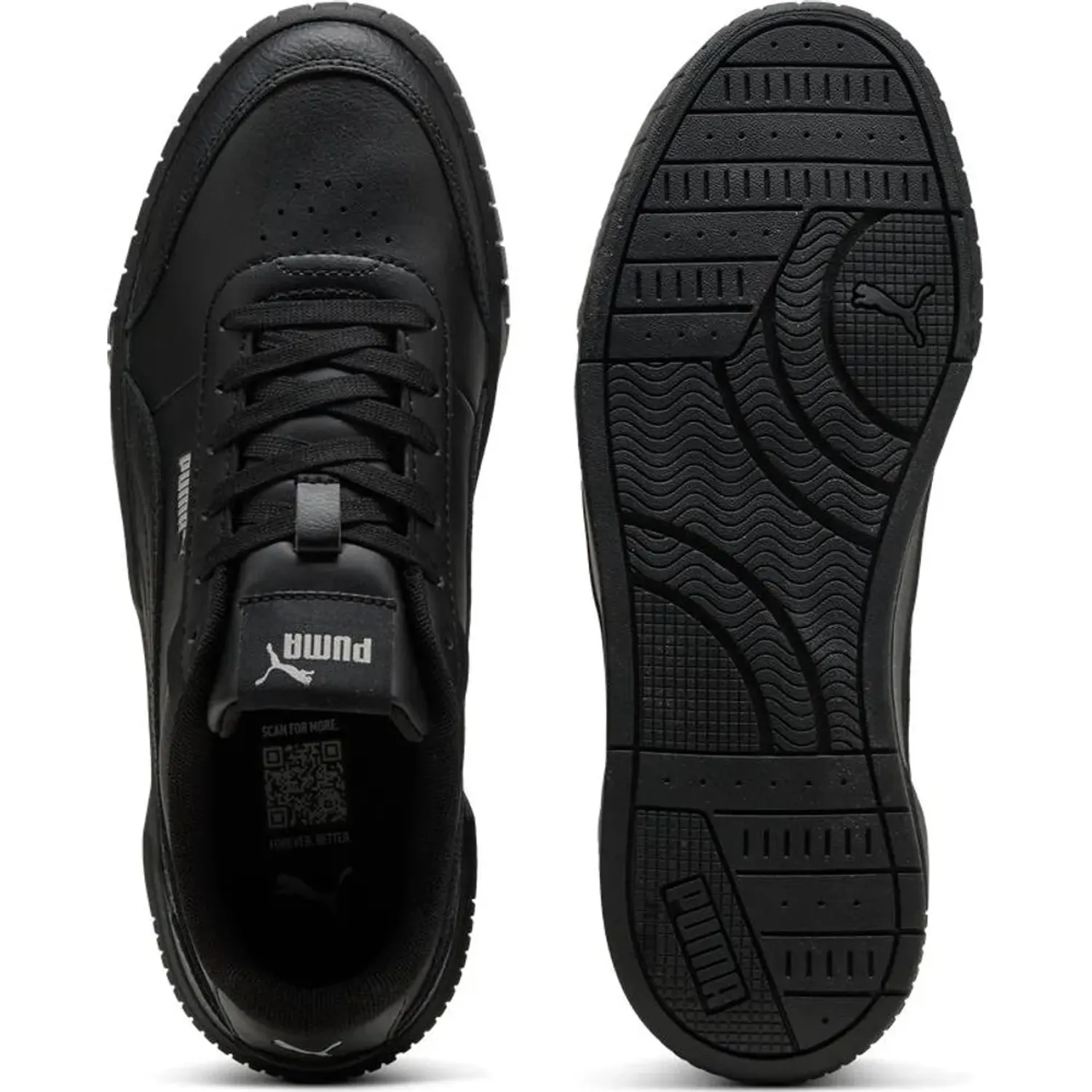 Zapatillas Puma Urbanas Mujer Carina Mia color negro | Platanitos